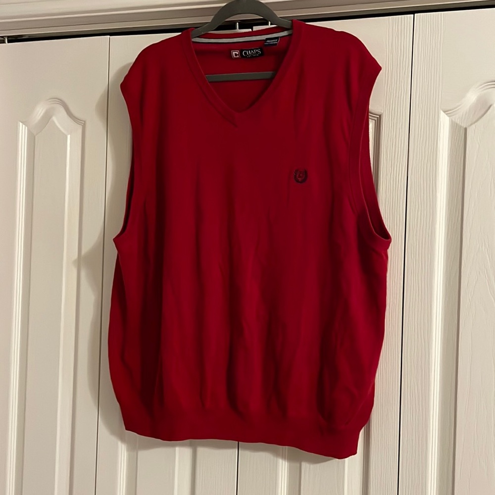 Mens Chaps sweater vest XXL